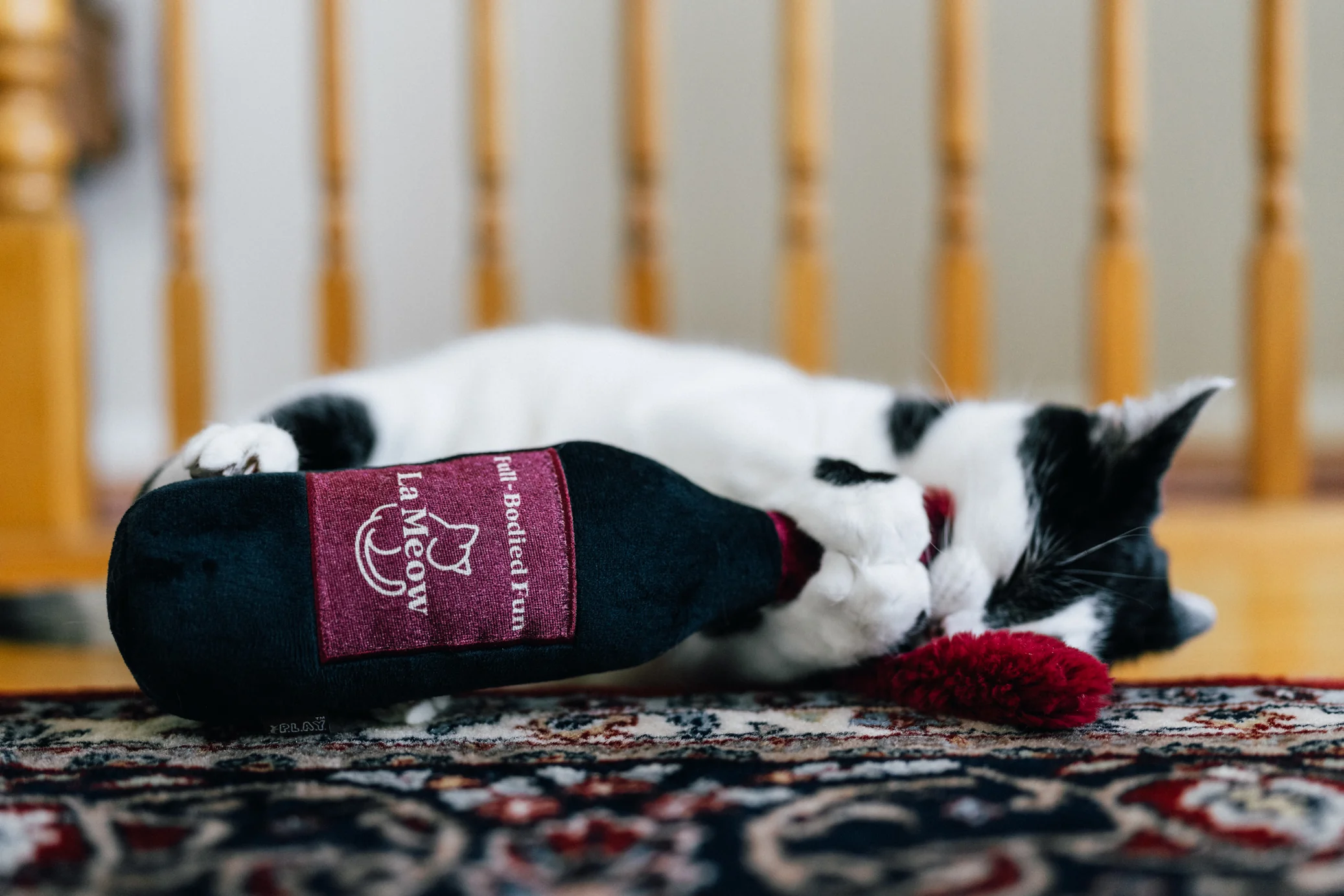 Feline Frenzy Catbernet Sauv Kicker Toy - Image 4