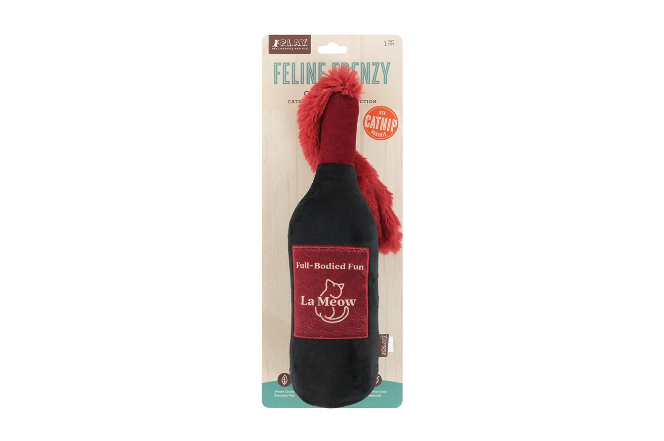 Feline Frenzy Catbernet Sauv Kicker Toy - Image 6
