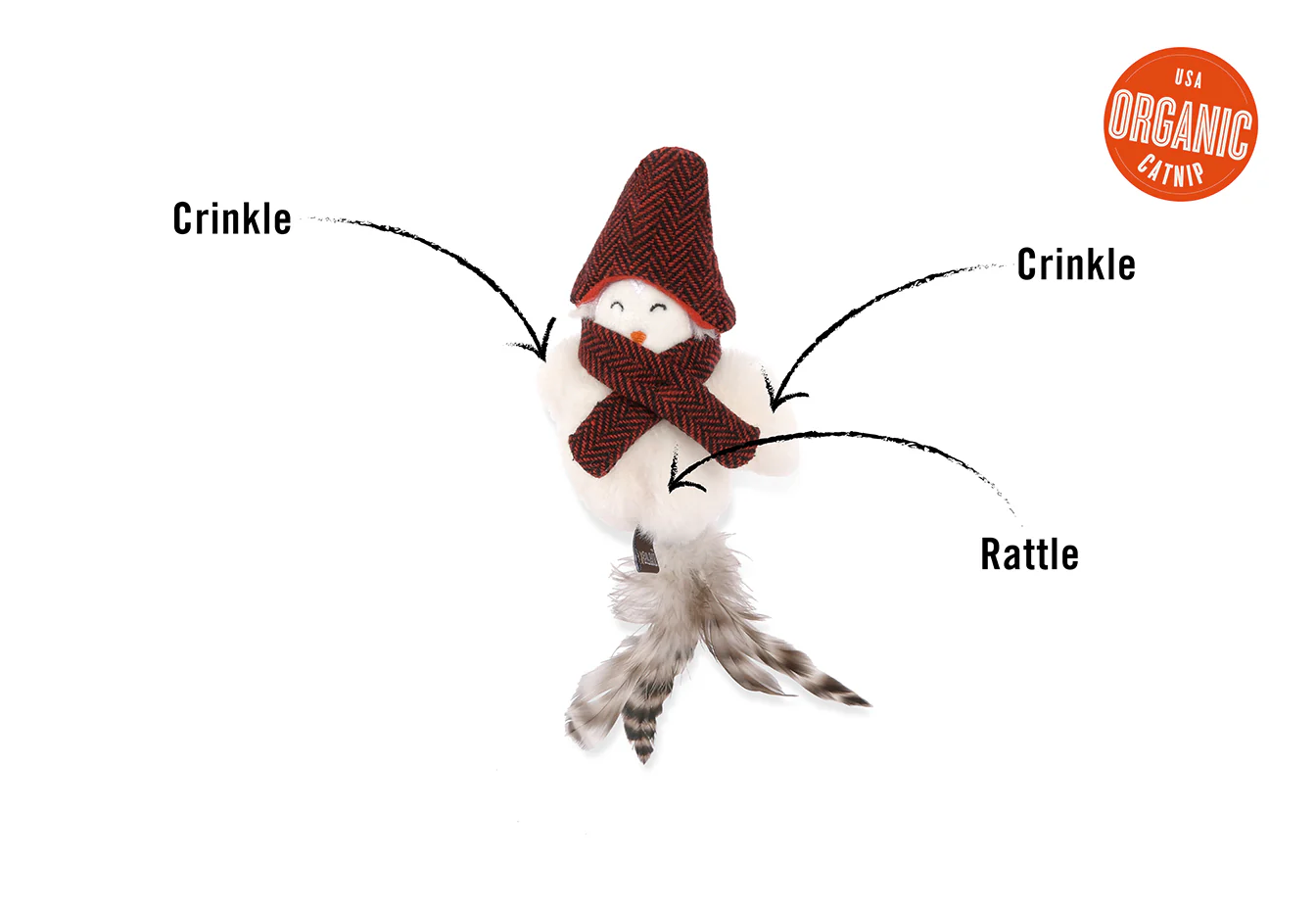 Feline Frenzy Chirpy Birdie Toy - Image 2