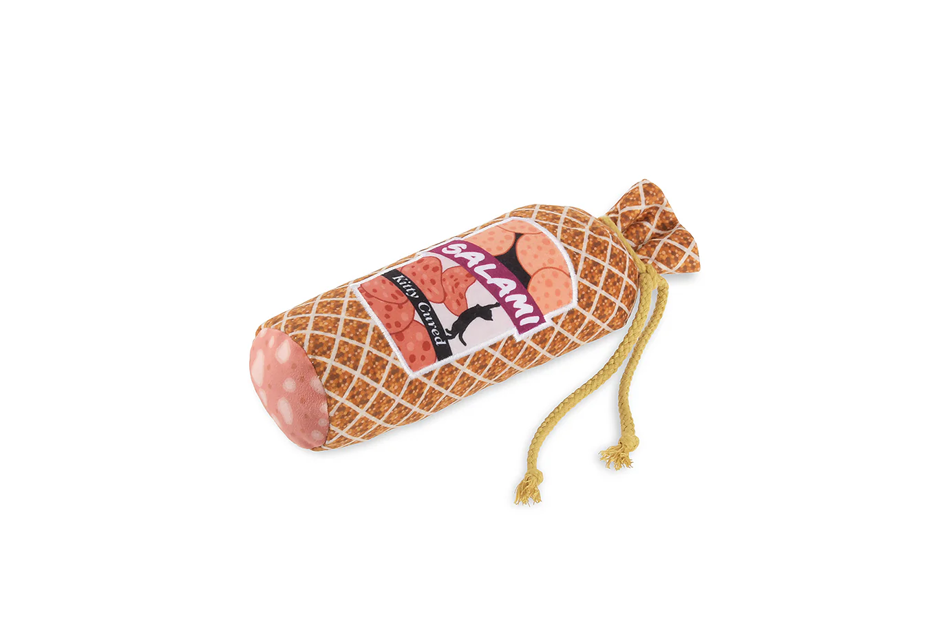Feline Frenzy Salami Slammer Kicker Toy - Image 2