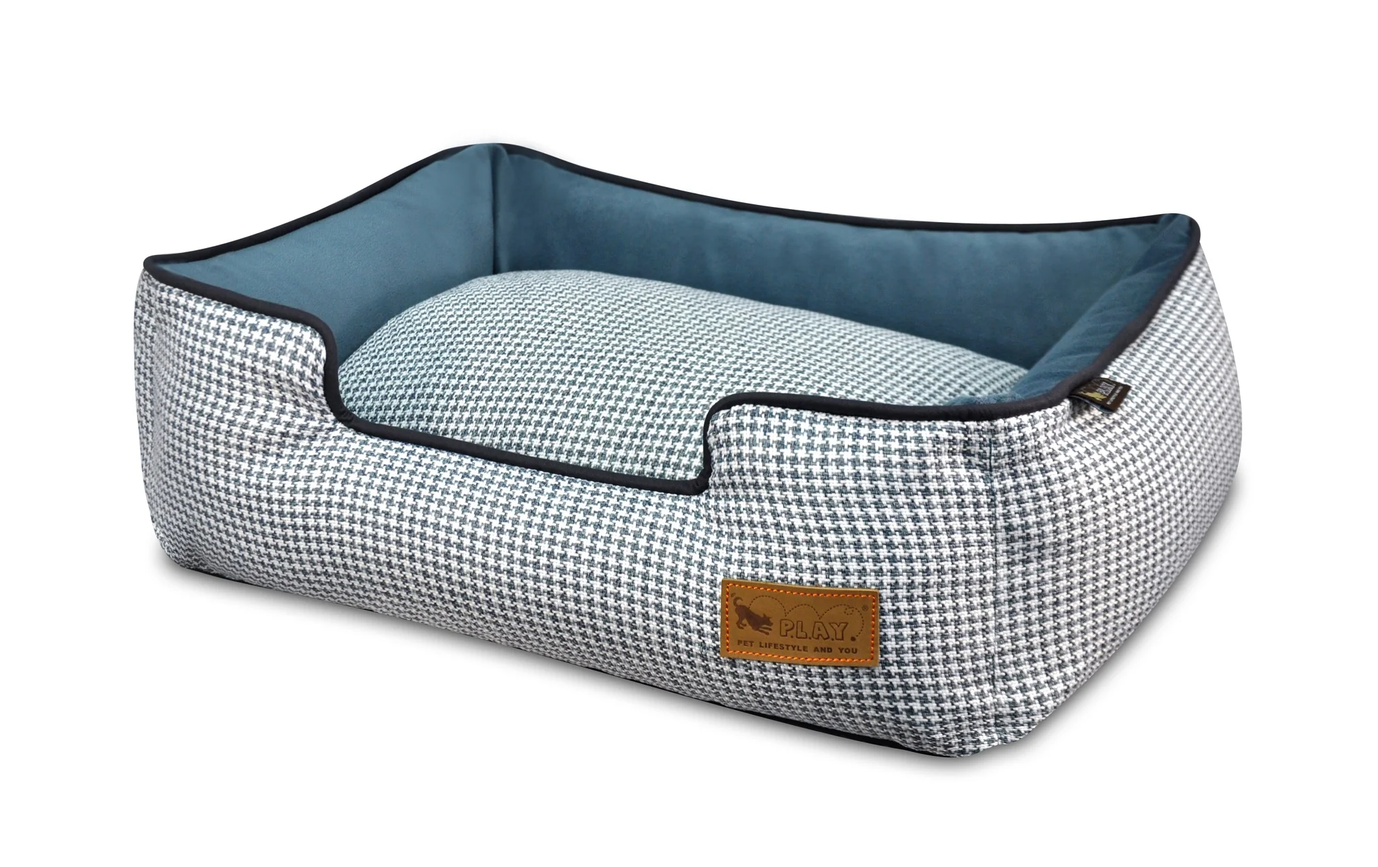 Houndstooth Lounge Bed - Image 4